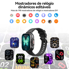 Smartwatch D8 Bluetooth Tws 2 Em 1