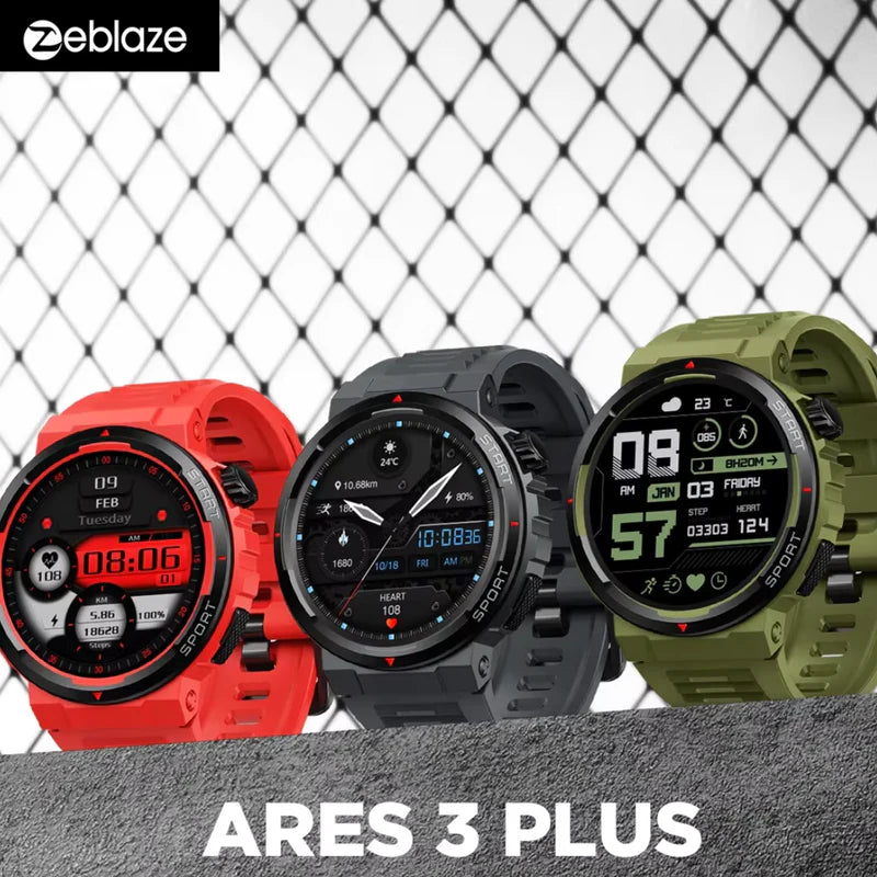 Smartwatch Ares 3 Plus AMOLED