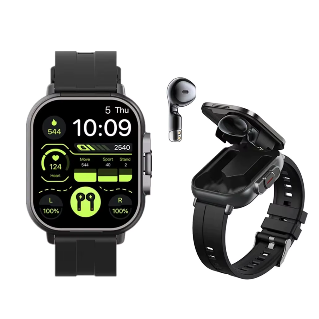 Smartwatch D8 Bluetooth Tws 2 Em 1